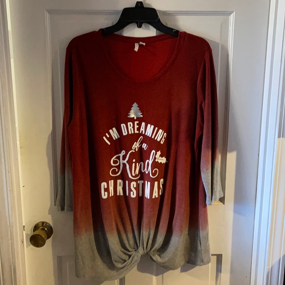 Christmas Tunic shirt 14/16W